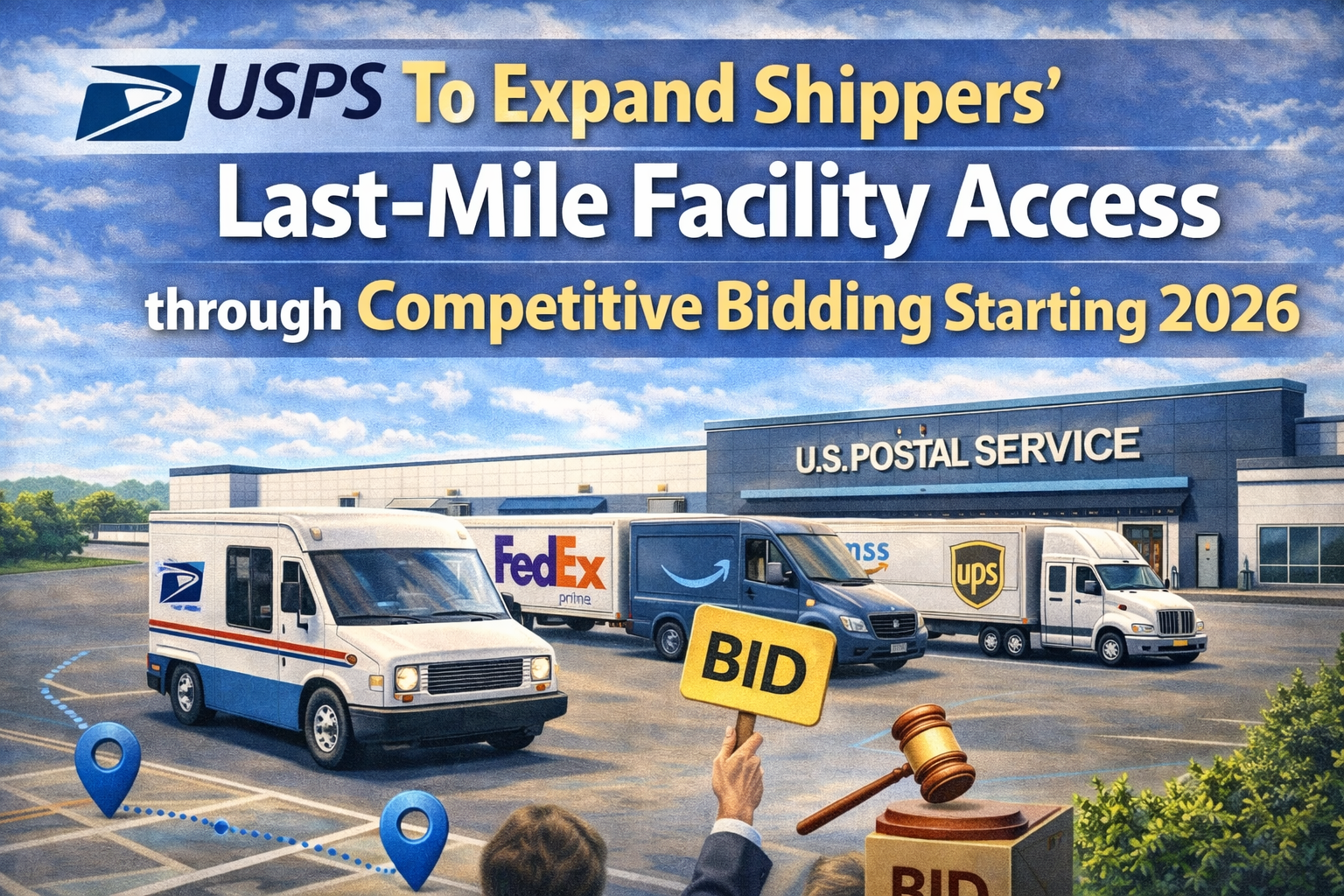 USPS Opens Last-Mile Delivery Facilities for Competitive Bidding to ...