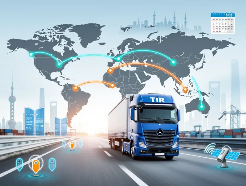 Wichtige Entwicklungen im TIR-Straßentransportsystem, die den globalen Frachtverkehr im Jahr 2025 transformieren