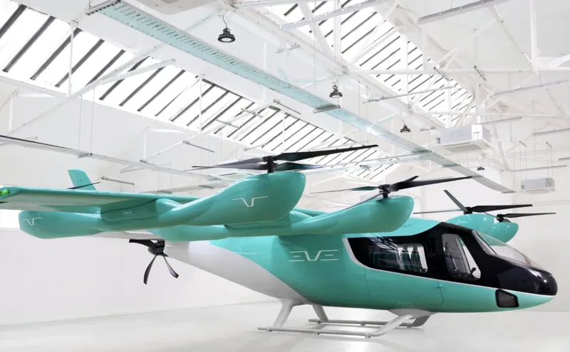 Eve Air Mobility sichert sich ein Darlehen in Höhe von 150 Millionen Dollar zur Beschleunigung der eVTOL-Zertifizierung und -Kommerzialisierung