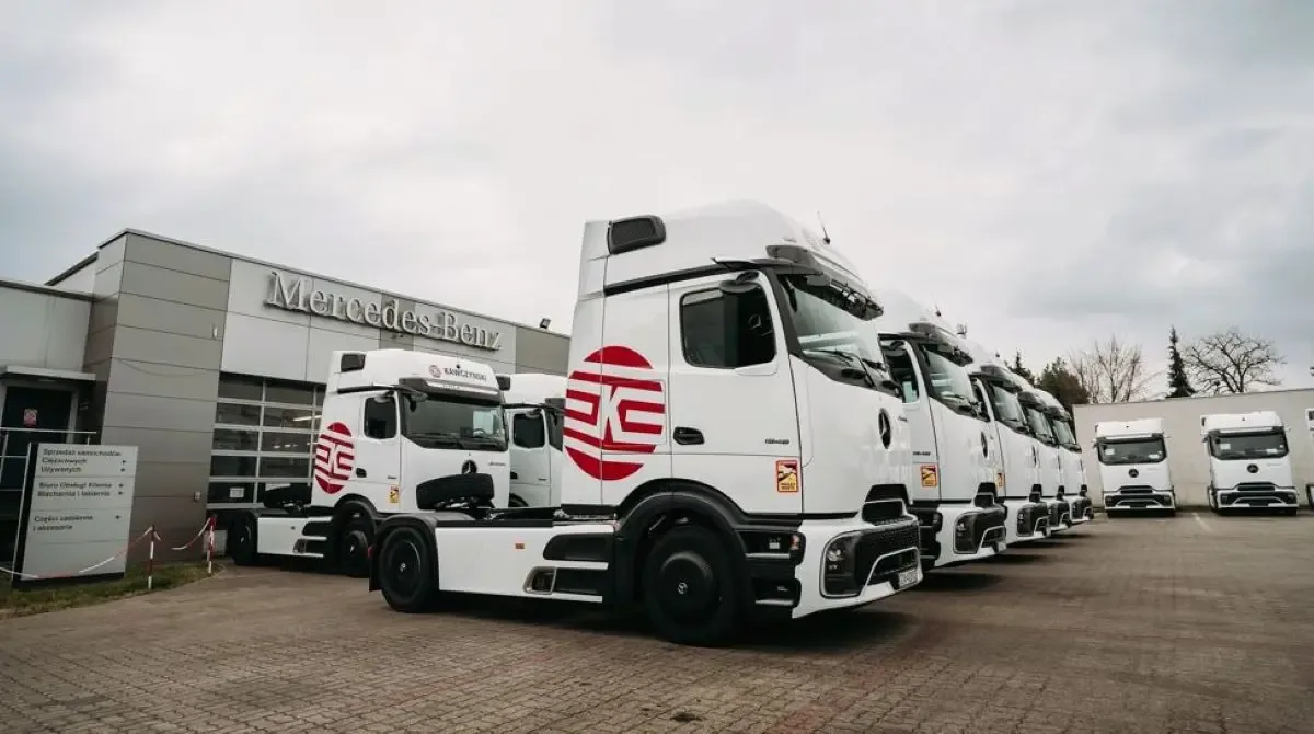 Kawczyński Logistics își extinde flota cu 75 de camioane Mercedes-Benz Actros L ProCabin