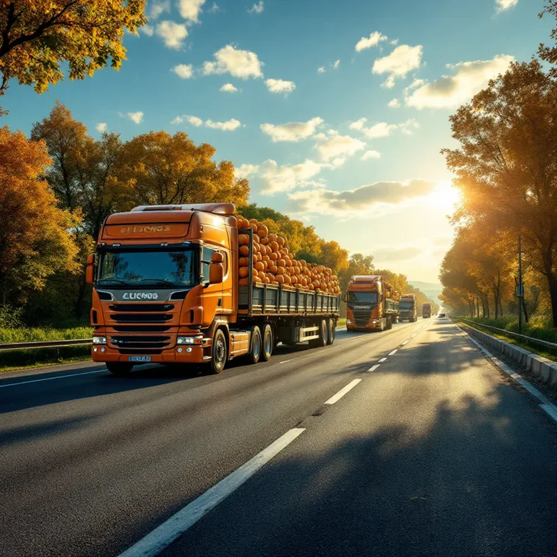 Alicante - Madrid : Chaîne d'approvisionnement en produits agricoles et en meubles