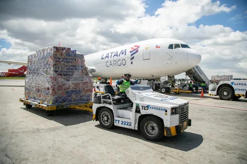 Erfolgreiche Blumentransport-Saison der LATAM-Gruppe mit mehr als 25.000 Tonnen