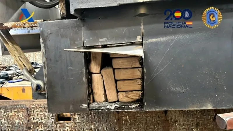 Major Cocaine Trafficking Ring Exposed Through Industrial Machinery Shipments from Argentina to Spain