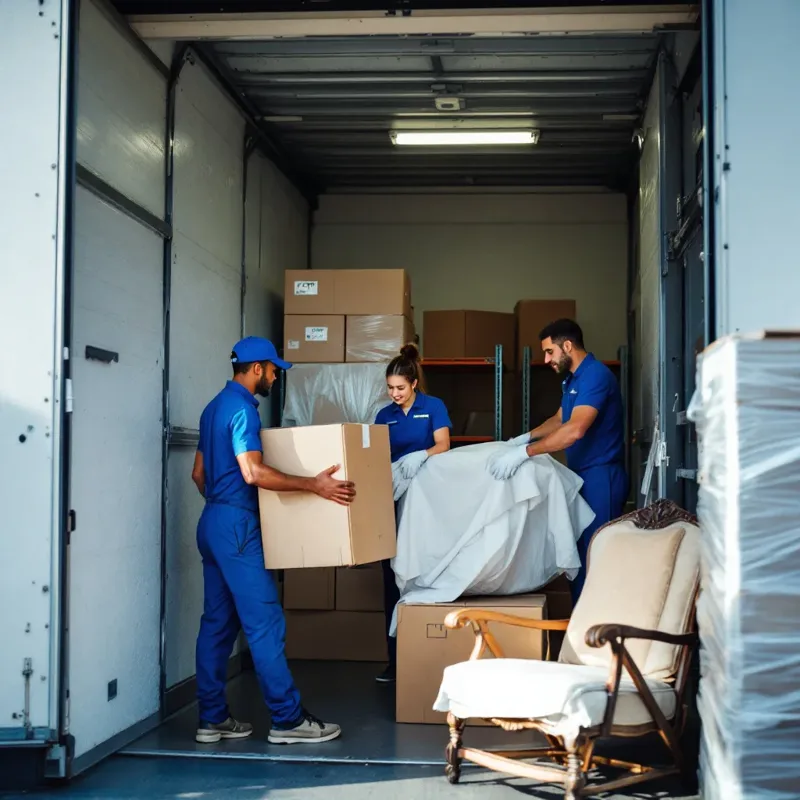 Servicii de depozitare a mobilierului și servicii temporare în Franța