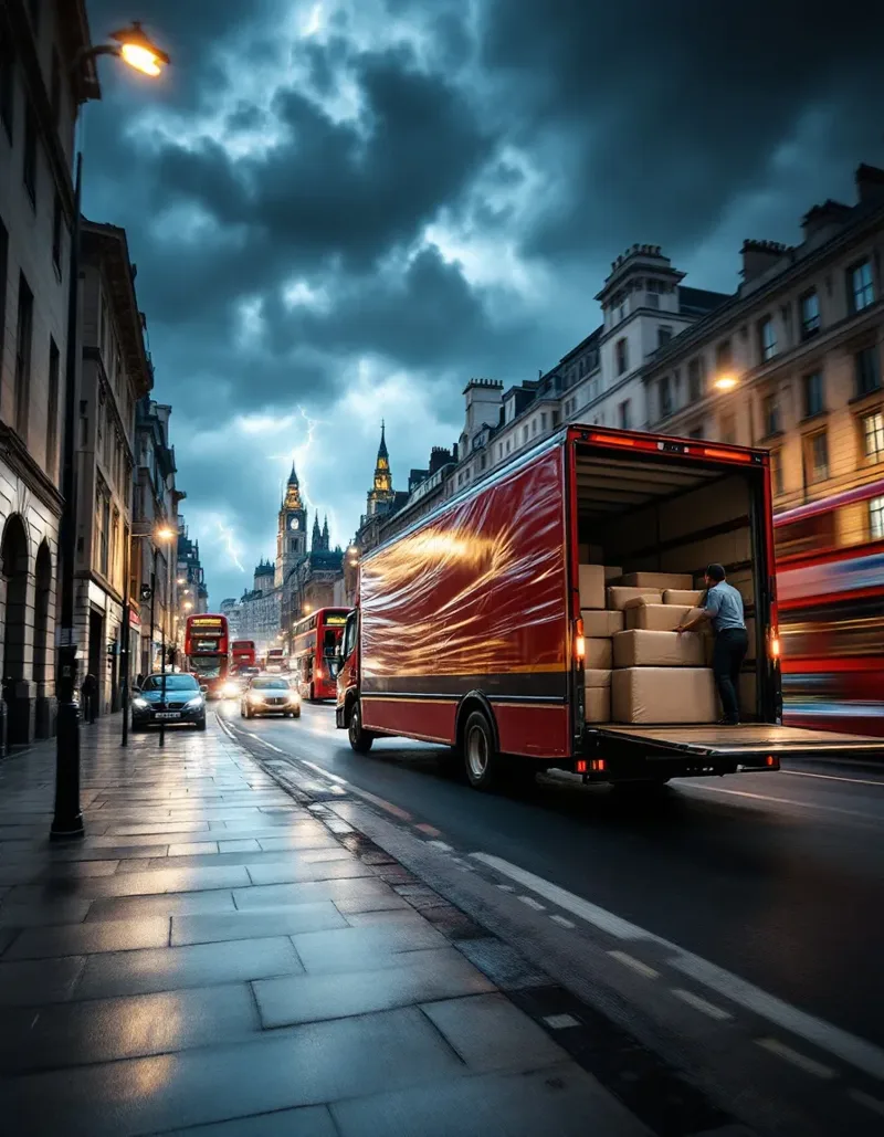 Transportul mobilei în Londra