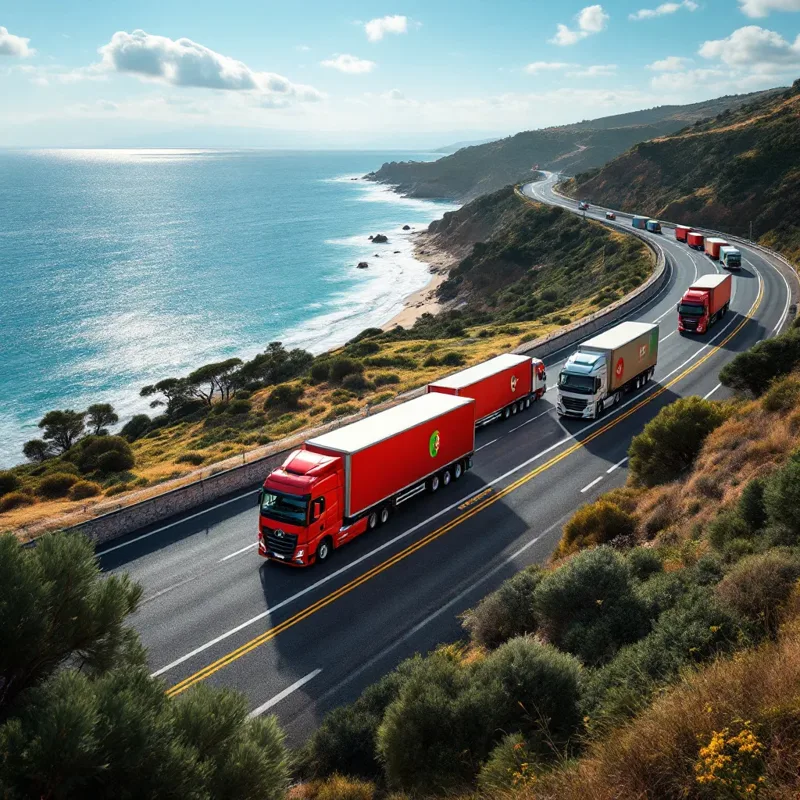 Faro - Lagos: Ein wichtiger Logistikkorridor entlang der Algarveküste