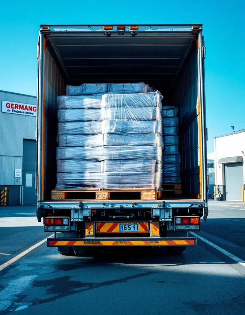 Transport de paleți din Spania în Germania