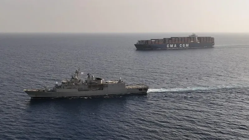 CMA CGM pulls ships off the Red Sea and reroutes major Asia-Europe loops