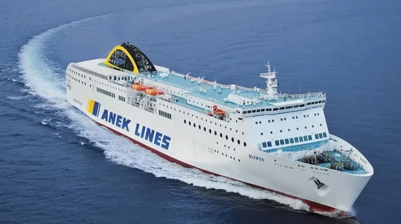 Reibungsloser Frachtumschlag auf Anek Superfast Ferries