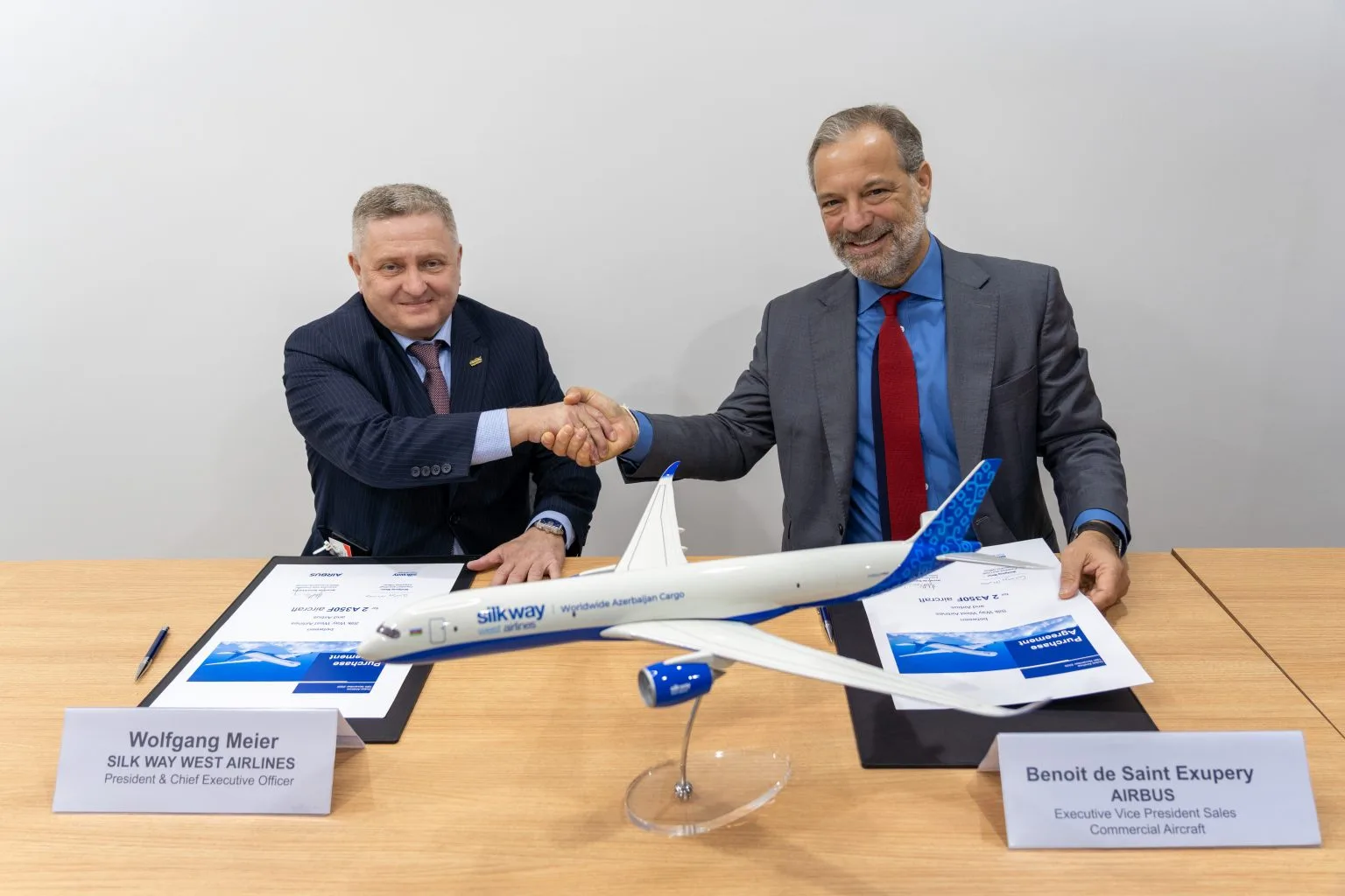 Silk Way West Airlines verstärkt Frachtflotte mit neuen Airbus A350F-Akquisitionen