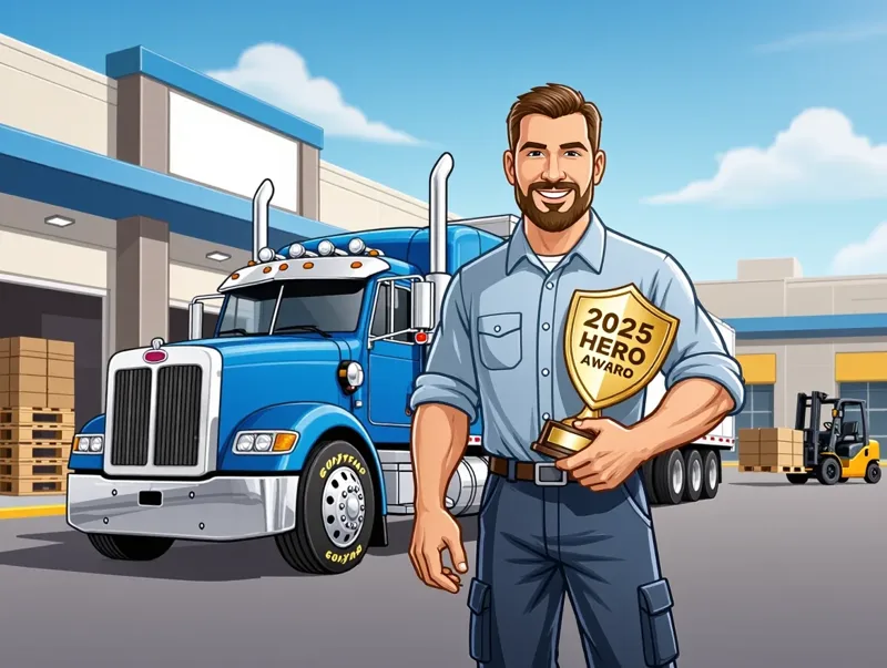 Reconociendo el Coraje de los Conductores de Camiones: El Premio Road Hero 2025 de Goodyear y su Impacto Logístico