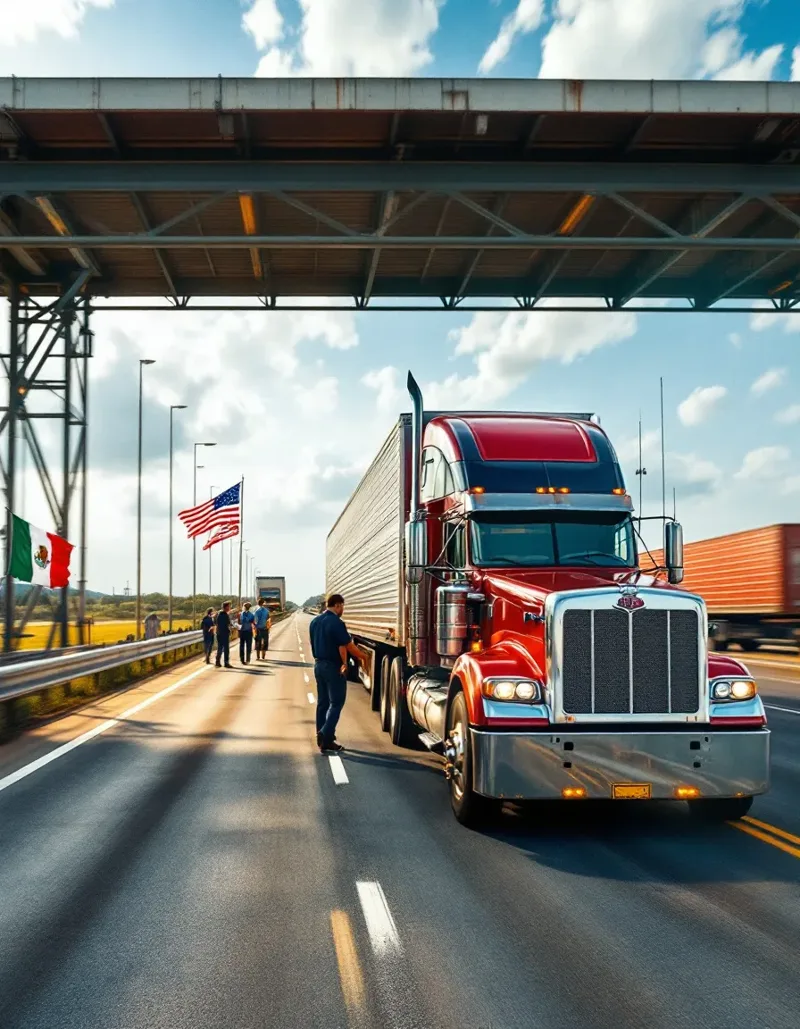 Transportul transfrontalier de mărfuri SUA-Mexic: Navigarea comerțului în 2025