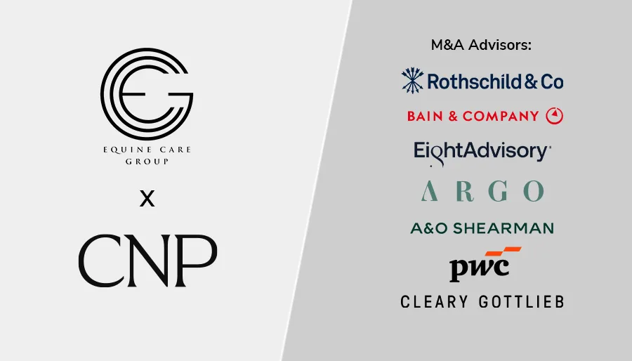 Equine Care Group begrüßt CNP-Investor für nächste Wachstumsphase