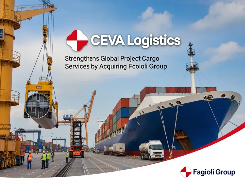 CEVA Logistics rafforza i servizi globali di Project Cargo con l'acquisizione di Fagioli Group