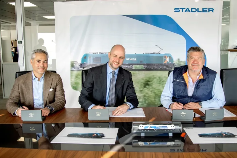 NEXRAILs Stadler EURO9000 Hybride: Antrieb für Europas Null-Emissions-Güterverkehrsrevolution