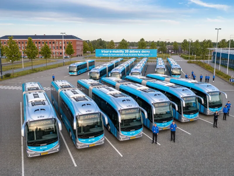 Irizar e-mobility liefert 39 Irizar ie Tram-Elektrobusse an Arriva in den Niederlanden