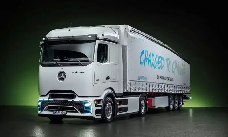 Expansion and Impact of the Mercedes-Benz eActros 600 in European Transport Logistics