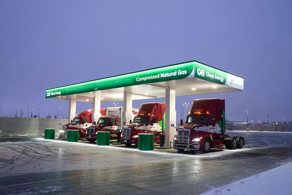 Natural Gas Station Network to Boost Heavy Trucking Across Canada and the US by 2026