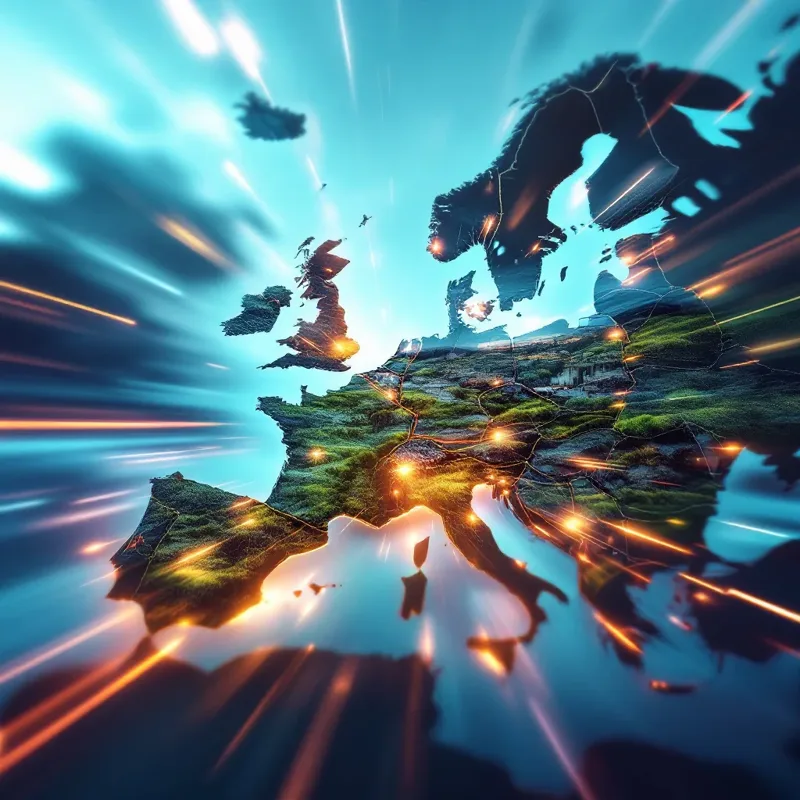 Porto - Paris: Frachtroute