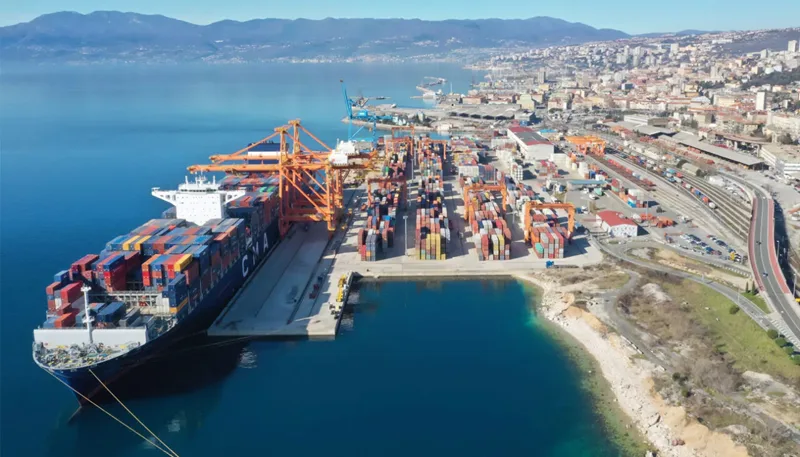 CMA CGM Adonis Makes Its Inaugural Call at Adriatic Gate Container Terminal