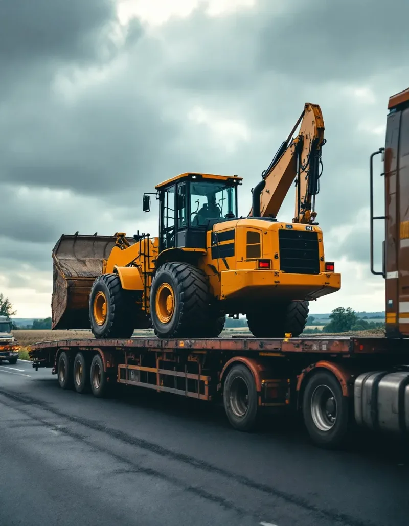 Transportul echipamentelor de construcții în Regatul Unit