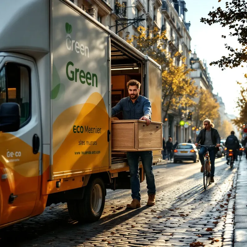 Transport ecologic de mobilă în Franța: Logistică durabilă pentru o mișcare mai ecologică