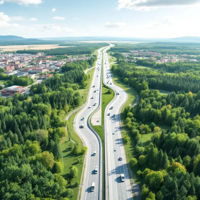 Ufa - Orenburg: Vzdialenosť autom