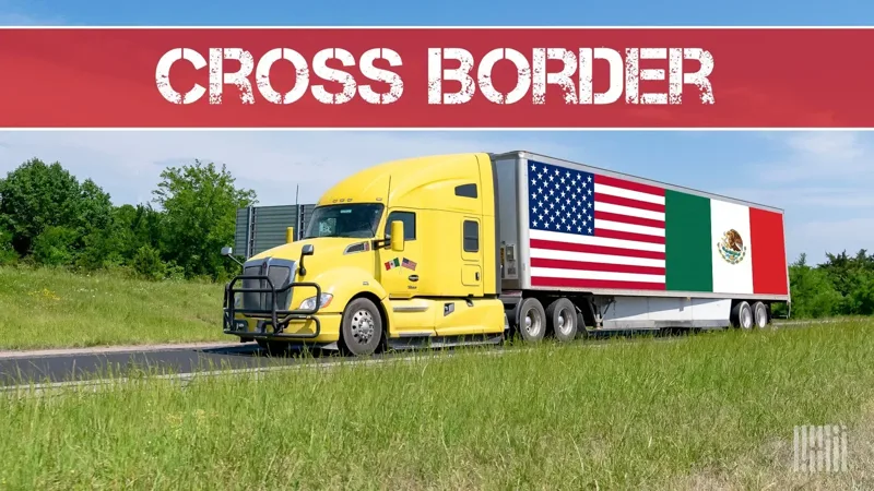 Gestionarea provocărilor legate de transportul transfrontalier cu camionul între Mexic și SUA.