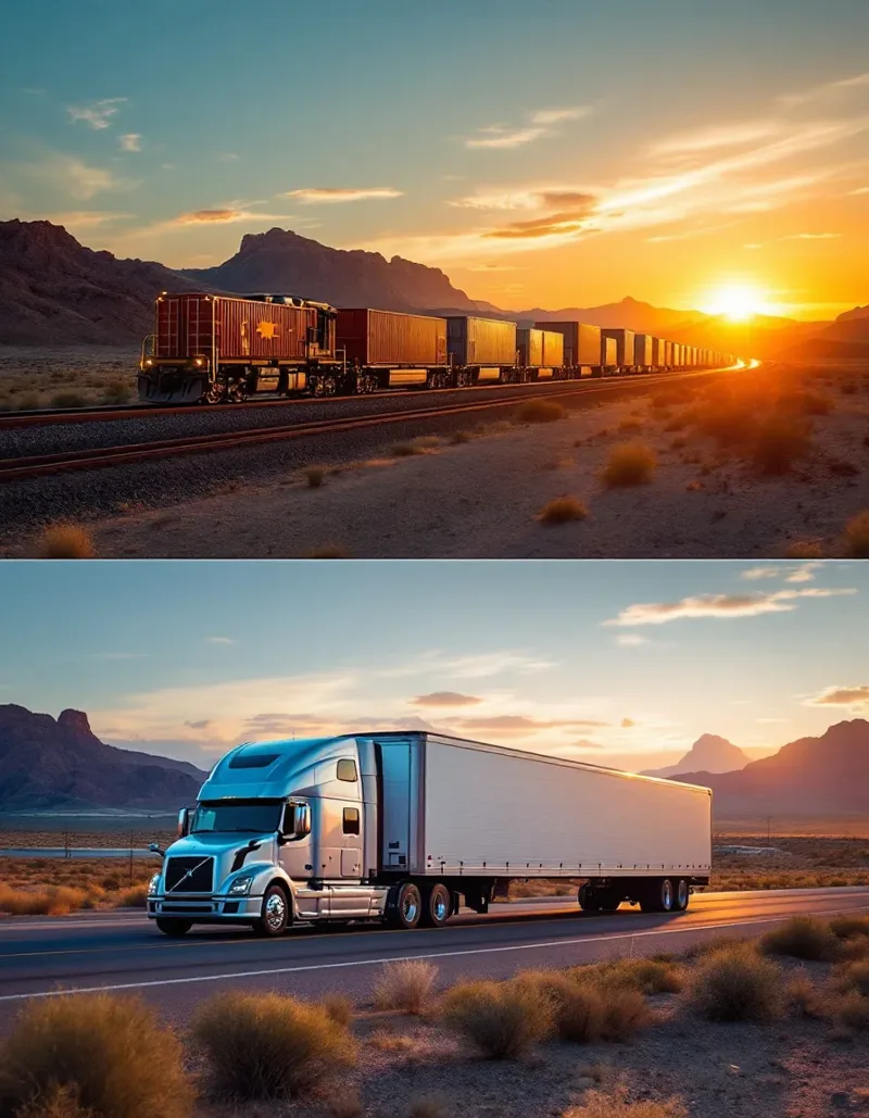 Transportul intermodal de marfă în SUA: Transport flexibil în 2025