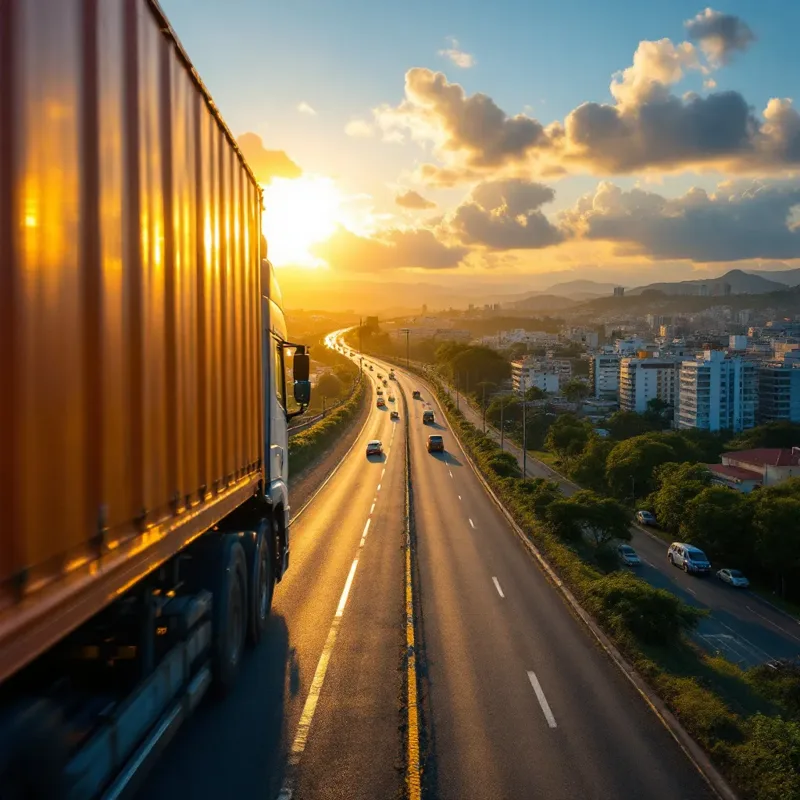 Teherszállítás Brazíliában: Rio de Janeiro - Brasília útvonal