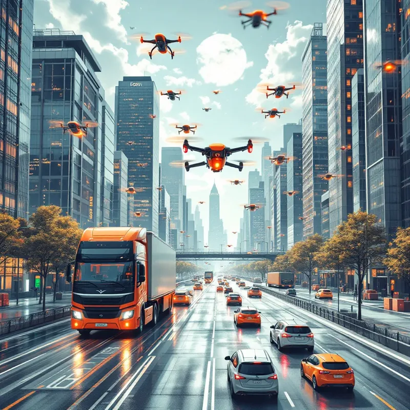 Drone și vehicule autonome în transporturi: Tendințe