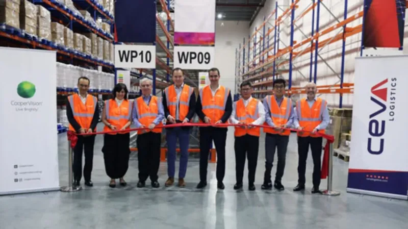 CEVA und CooperVision eröffnen ein regionales Logistikzentrum in Singapur zur Verbesserung der Gesundheitsversorgung