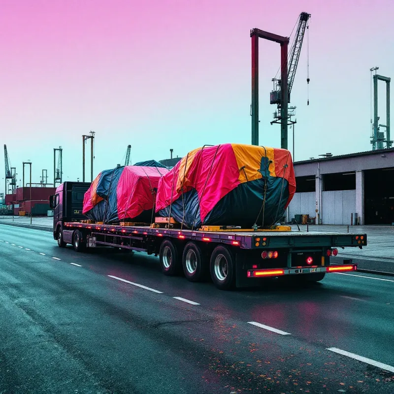 Transport industrial de la Setúbal la Porto