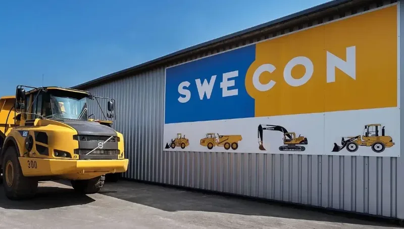 Adquisición estratégica de Swecon por parte de Volvo Construction Equipment en toda Europa
