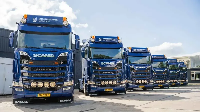 Strategické akvizice: Přírůstek Scania 770S V8 společnosti Van Meeteren a jeho dopad na logistiku