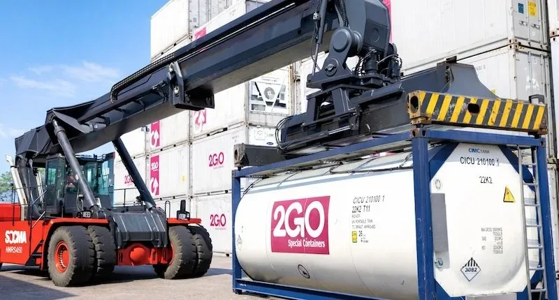 2GO Special Container and Value-Added Services, Inc. erweitert die ISO-Tankkapazität für Kokosnussöle und Biokraftstoffe